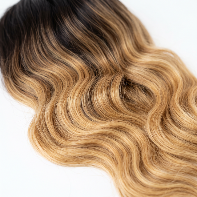 Highlight Body Wave Lace Front Wig Human Hair