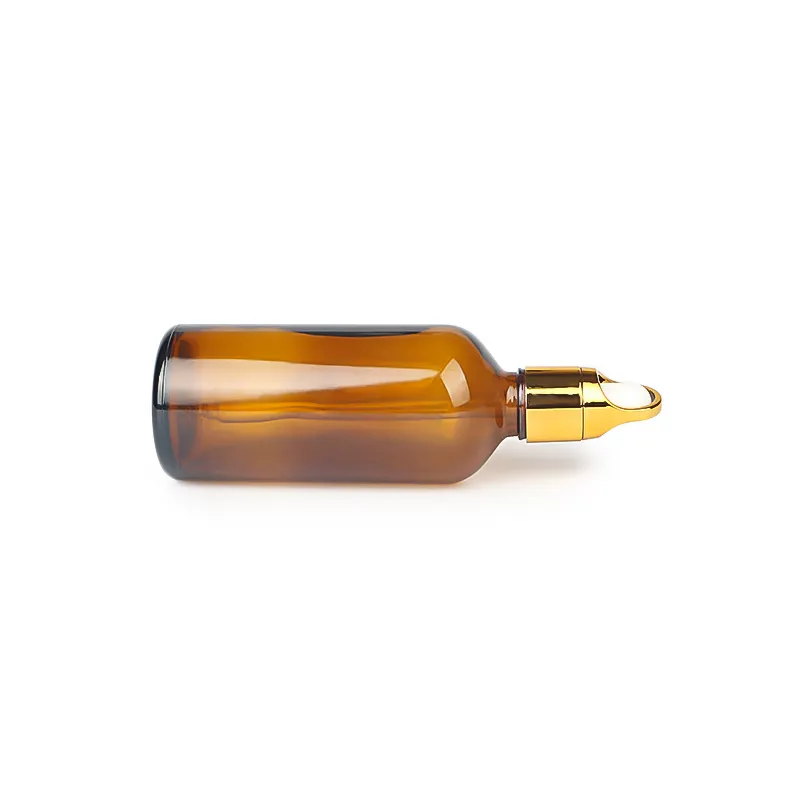 Amber Essential Oil Glass Bottle