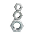 Galvanized Hex & Heavy Nuts for Poleline Hardware