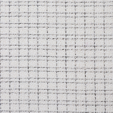 Off White Cotton Silke Jacquard