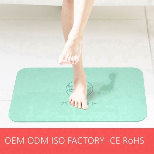 Diatomite Bath Marble Mat with Comfortable feet feeling