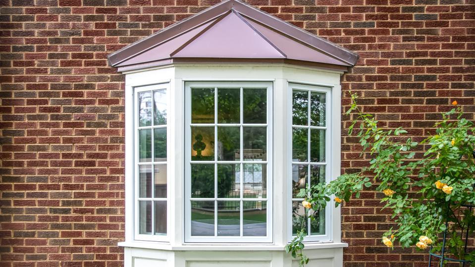 Aluminium Fixed Window with grill