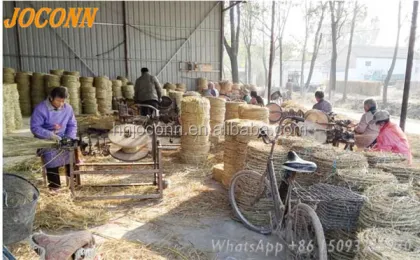 Straw Rope and Hemp Rope Making Machine: Knitting and Twisting Equipment for Sea Grass Ropes