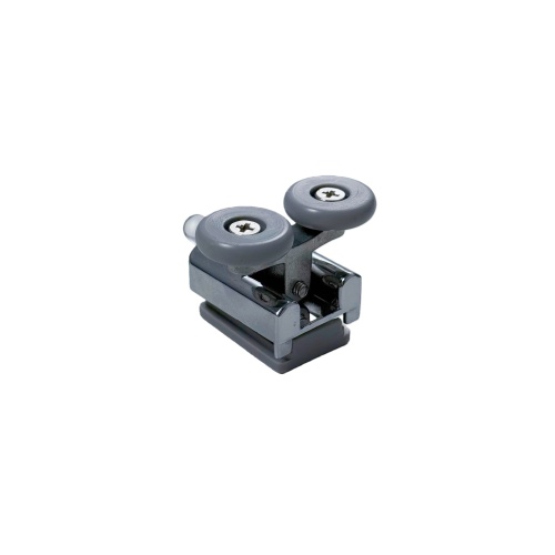 Modern Bathroom Zinc Alloy Enclosure Upper Shower Slide Glass Door Roller