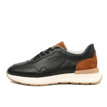 Trendy Men's Fashionable Leather Sneakers