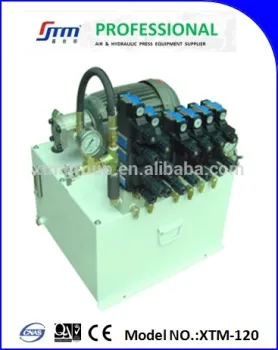 Design and Production Standard and Non-Standard XTM-120 Series Hydraulic Press Station,Hydraulic Press Power Unit For Sale