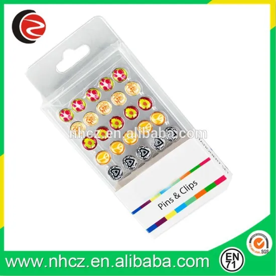 Custom PVC Pins in PET Box