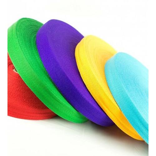Stretch polyester cotton woven webbing tape