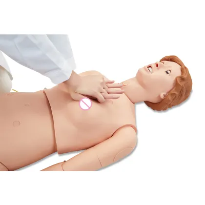 Multi-purpose Nursing Training Mannequin for PCR and Medical Practice Simulation