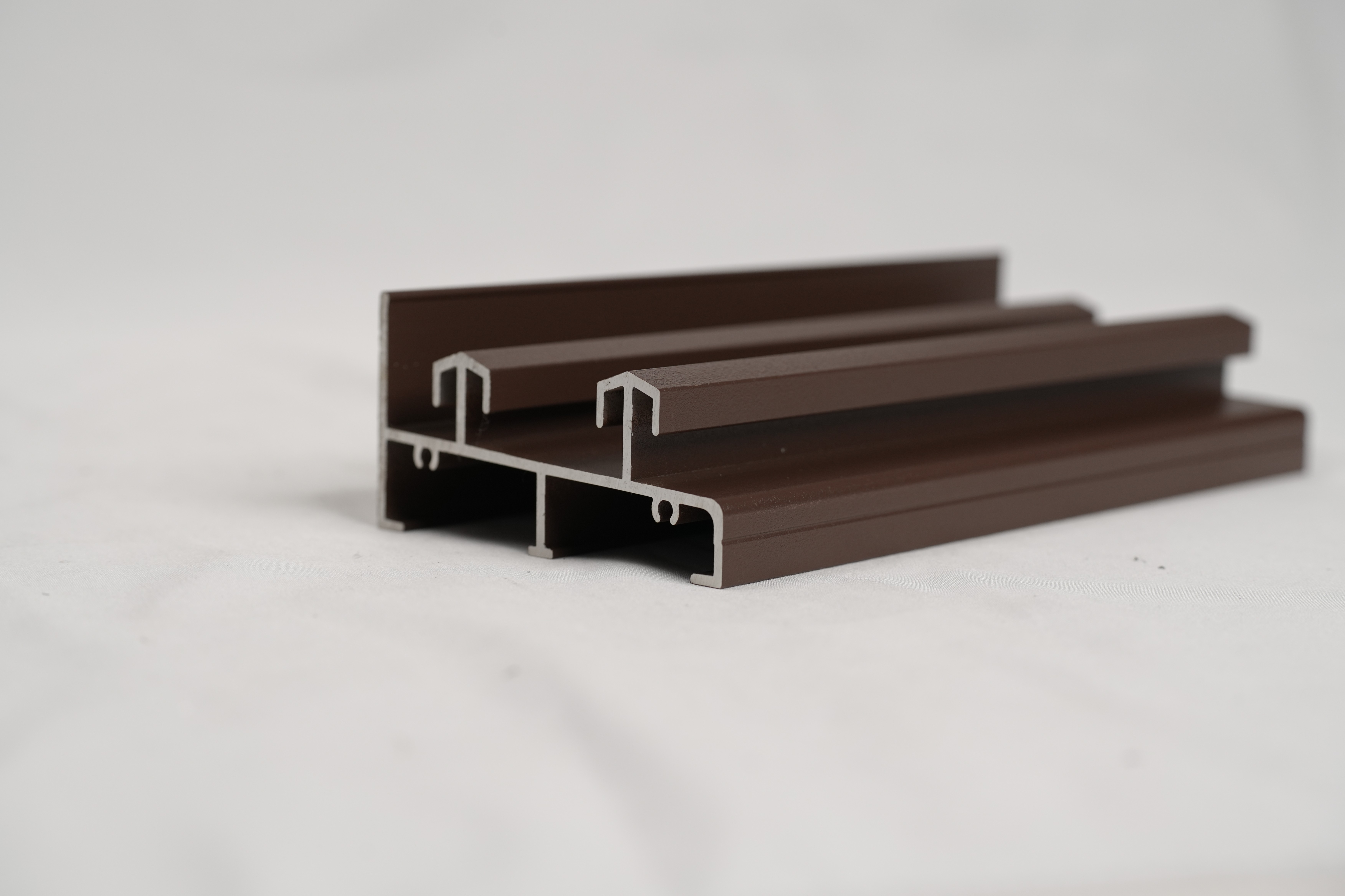 Spray painted door and window profiles