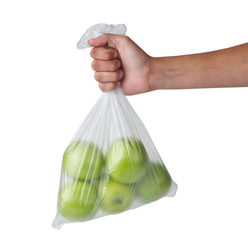 Recycling pe ldpe clear gift flat heat seal transparent food fish poly plastic packaging bag