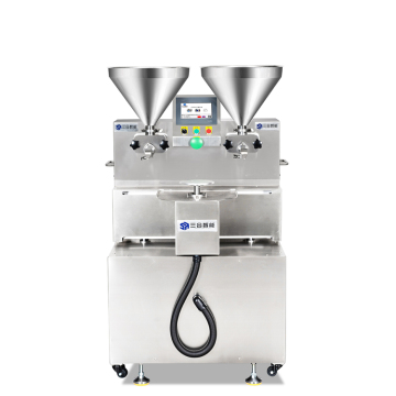 Sanhe Smearing Round Shaped Mousse Cakes Cream Depositor for Birthday Cake Decoration Machinery