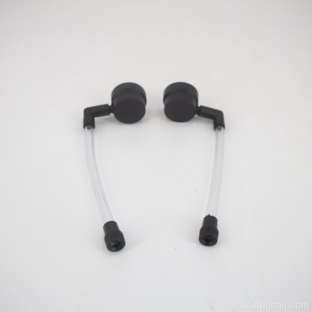 Aerosolový sprejový aktuátor s hadičkou na sliz