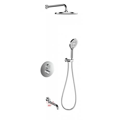 Consealed Bath Shower Mixers Consealed Bathtub Shower Faucets set Factory