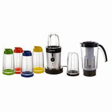 21-piece food processors, ETL/CE/GS certified, RoHS Directive-compliant