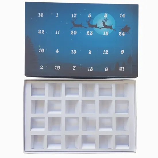 High Quality Packaging Box Cosmetics Gift Advent Calendar