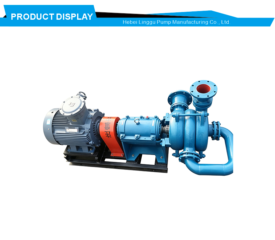 Fluoroplastic slurry feed pump
