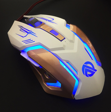 Programable LED Optical Wired 6D High DPI Gaming Mouse