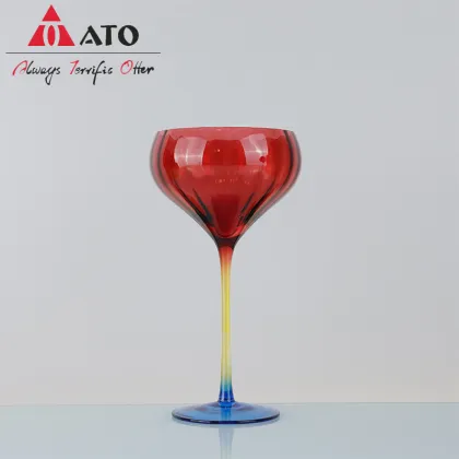 Creative Red Crystal Red Wine Glass Household Goblet