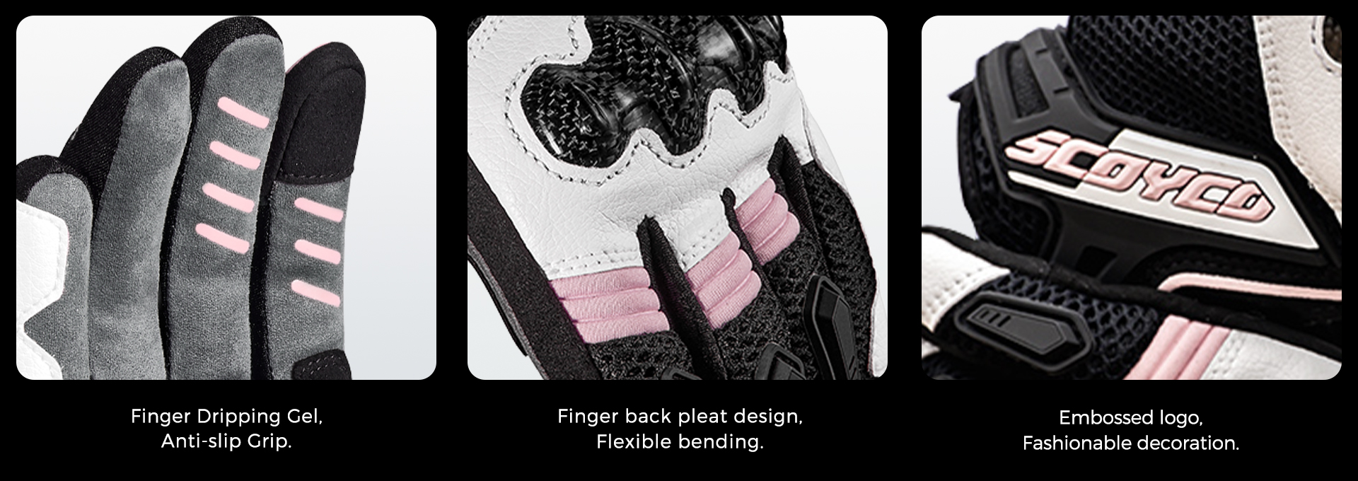 ladies motorcycle gloves