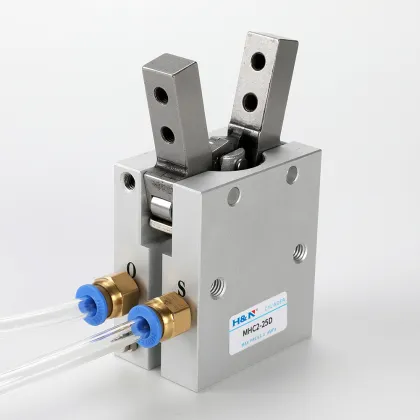 Pneumatic Finger Cylinder MHC Series - Air Gripper for Manipulator