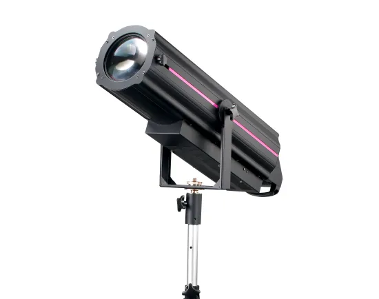 Factory Direct 600W Manual Dimmable LED Follow Spot Light for Weddings and Auditoriums