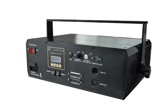 Christmas Party Laser Show Light With 3w Rgb Full Color For Bar , Club , Stage