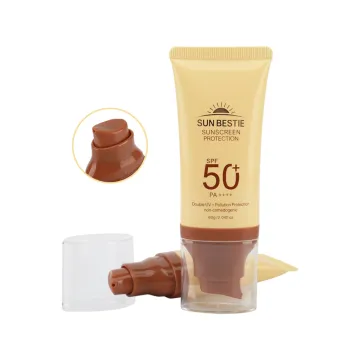 Biodegradable Sunscreen Lotion Bottle with Pump Head Design