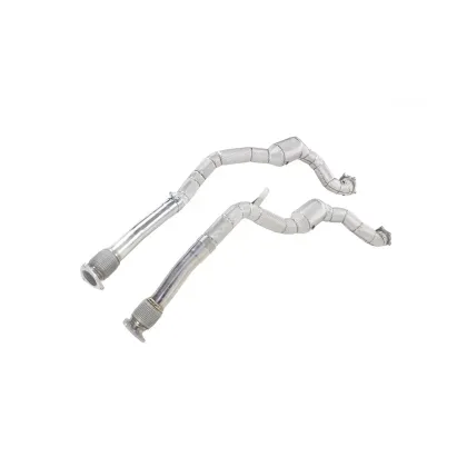 CSZ SS304 Performance Headers for Bentley Continental GT 4.0 V8 - High Flow Auto Parts Downpipe