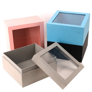 High Quality Custom Cardboard Gift Box with Window