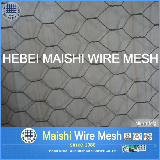 galvanized woven animal protection hexagonal mesh