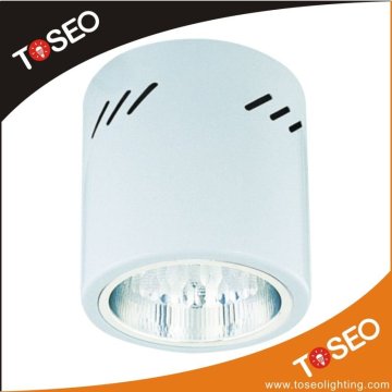 vertical E27 energy saving aluminium reflector downlights