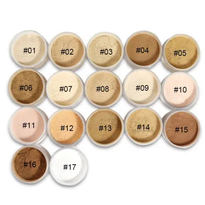 Vegan Wholesale Face Foundation Powder: Cosmetics Setting Loose Powder
