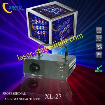 Xl-27 New Design Rb Grating Animation Disco Blue,red Laser Stage Lighting
