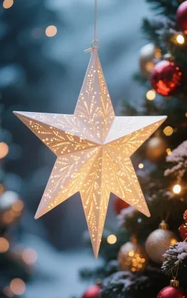 Star shower christmas lights