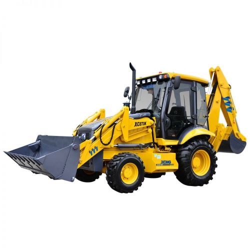 Xcmg xc870k backhoe carregador frontal e traseira escavadeira