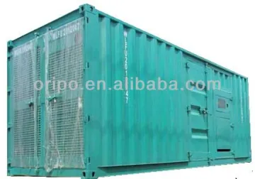 Silent diesel genset 1100kva generator low noise level