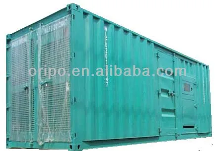 Silent diesel genset 1100kva generator low noise level