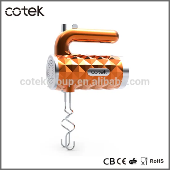 Diamond design 300W powerful hand mixer with beaters and hook