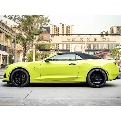 Platinum Sao Paulo Yellow Car Wrap