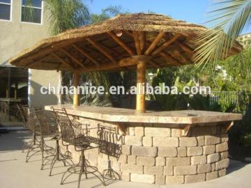 palm leaves roof for african umbrella