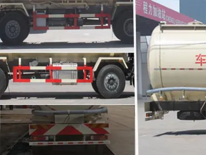 SINOTRUCK Steyr Bulk Powder Goods Tank Truck
