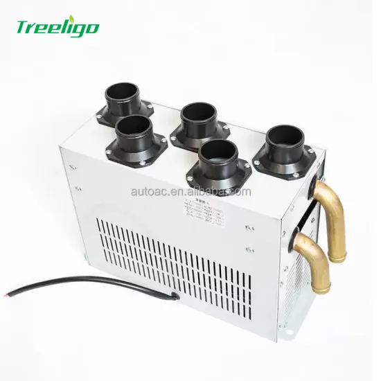 Universal 24V Interior Heater with Defrost Bus and 5 Nozzles