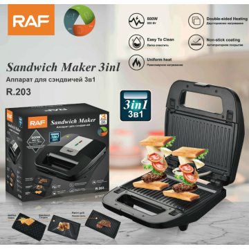 Maker de sandwich au logement avec plaque multi-grill