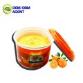 Geschirrspülenpaste mit orangefarbenem Duft