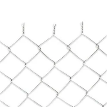 China Factory Direct PVC Coated Galvanized Metal Chain Link Fence - Customized Colors for Gardens