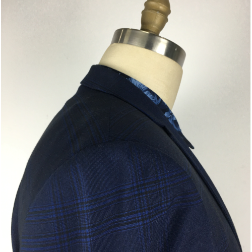 2022 latest design plaid checked suit