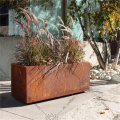 Outdoor Raised Garden Corten Steel Large Planters