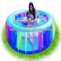 Inflatatble 3-Ring Round Pool