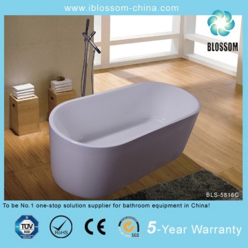 classic acrylic plastic portable bathtub